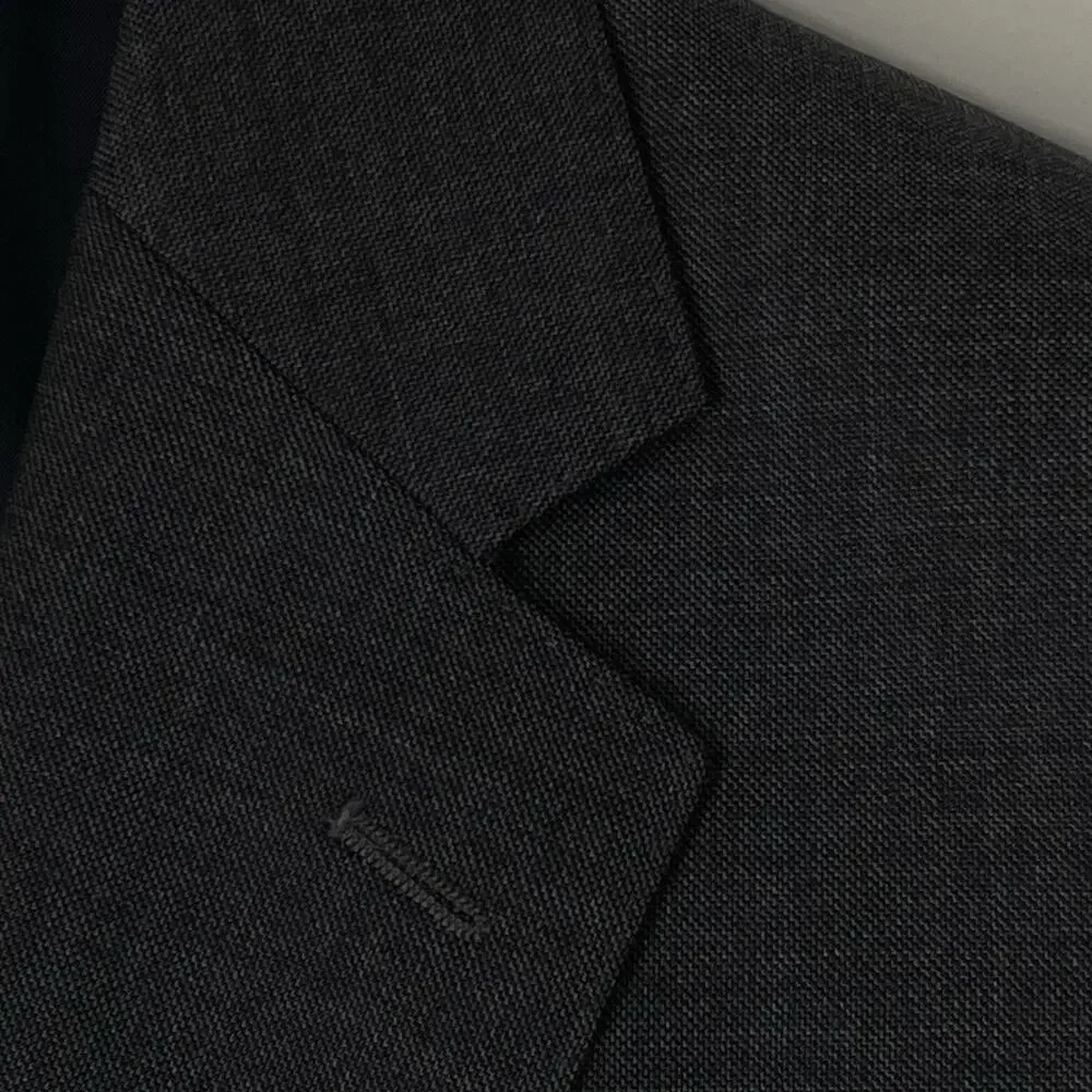 J Crew Ludlow 38R Charcoal Gray Blazer Tollegno 1900 Stretch Wool Classic Fit